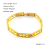 GD Religious Stainless Steel South Africa Bracelet Green And Yellow Color Orula Hidden Bracelet Yellow Beads Unisex Bangle - Image 10