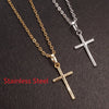 Rotatable Crown Rhinestone Cross Choker Necklace Earrings Rings for Women Minimalist Cross Chain Christian Jewelry Prayer Gift - Image 5