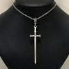 sword necklace, dagger necklace, sword pendant, pagan, gothic, witchcraft, spells, witchcraft, witches, medieval jewelry。 - Image 8