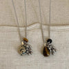 Spotted Tiger Eye Stone Irregular Pendant Necklace for Women Long Chain Girls Charm Aesthetic Jewelry Accessories - Image 2