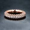Promise Wedding Ring for Women Micro Paved Cubic Zirconia Simple Versatile Engagement Proposal Ring Party Jewelry - Image 11