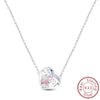 Necklace Silver Butterfly Love Heart Bear Classic Simple Adjustable Necklace For Women Girl Jewelry Gifts - Image 22