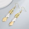 Zircon Water Drop Earrings For Women Silver Color Long Dangle Hanging Earring Female Wedding Ear Jewelry Gift - Image 10