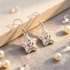 2pcs Set Silver Classy Charms Star Necklace Earrings for Women Wedding Jewelry Set - Image 5