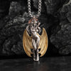 Vintage Gothic Skull Jesus Cross Pendant Necklace Catholic Jewelry for Men Punk Religious Amulet Necklace - Image 11