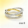 Minimalist Round Zircon Jewelry Set Female Birthday Anniversary Ornaments - Image 19