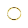 Silver Line Round Adjustable Ring For Women Classic Jewelry Minimalist Accessories Gift - Image 9