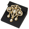 Sunspicems Morocco Crystal Brooches For Women Gold Color Caftan Brooch Pins Flower Algeria Bride Wedding Jewelry Dubai - Image 7