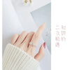 Silver Hollow Flower Adjustable Rings For Women Engagement Ladies Rings Vintage Jewelry Jewellery - Image 4