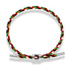 Multicolor Handmade Bracelet for Women Men Adjustable Stainless Steel Wire Rope Couple Jewelry Gift - Image 6