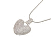 Silver Color Bubble Initial Letters Necklaces 26 Letters Pendants Necklaces for Women Brass CZ Jewelry - Image 26