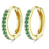 1Pair Flat Back Earrings for Women Steel Earrings Hoop Stud Cartilage Tragus Piercings - Image 26