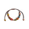 Handwoven Ceramic Bead Bracelet with Adjustable Cord - Image 6