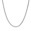 3/4mm Classic Men Vintage Oxidized Black Round Rolo Wheat Chain Link Necklace Punk Stainless Steel Jewelry Accessories - Image 7