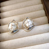 Korean Irregular Baroque Bimitation Pearl Round Stud Earring for Women Gold Color Earring Jewelry Simple Valentine's Day Gift - Image 10