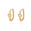 Star Earrings For Women Girl Stainless Steel Minimalist Hoop Piercing Y2K Jewelry - Image 17