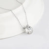 Romantic Bella V Pendant Necklace for Women Wedding Friends Christmas Crystals from Austria Silver Gold Color Jewelry - Image 2