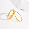 Simple Stainless Steel 1mm/3mm Thin Ring Gold Color Stackable Finger Rings Minimalist Jewelry for Women - Image 5