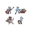 Cartoon Anime Birdmen and Brown Raccoon Enamel Pins Funny TV Series Brooch Lapel Badge Decorative Jewelry Gift For Kids Friends - Image 11