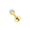 1/5PCS Titanium 16G CZ Threaded Labret 3mm/4mm Zircon Cartilage Tragus Helix Stud Earrings Piercing Flat Back Nose Stud Jewelry - Image 7