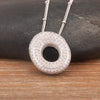 Light Aesthetic 26 A-Z Letters Sparkling Zircon Pendant Necklace Initials Alphabet For Women Lucky Jewelry Accessories - Image 18