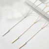 Korean Style Women Gold Color Stainless Steel Necklace Layered Necklace Jewelry - Image 14