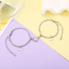 2Pcs/set Magnet Couple Bracelets Heart Attraction Bracelet Stainless Steel Charm Simple Cuban Chains Key Lock Jewelry Gifts - Image 10