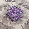 Sunflower Crystal Brooch Pin in Multiple Color Styles - Image 9