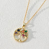 Crystal Tree of Life Necklace for Women Stainless Steel Long Chain Pendants Choker Aesthetic Jewelry collares - Image 12