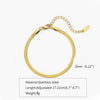 2/3/4/5MM Stainless Steel Bracelet For Women Men Gold Color Snake Chain Bangle With Extended Chain Party Jewelry Gift - Image 9