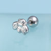 1pc Stainless Steel Cartilage Tragus Helix Piercing Earrings for Women Men Punk Snake Bee Spider Moon Star Stud Earring 18G - Image 9