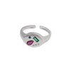 Vintage Geometric Zircon Open Finger Rings For Men Women Jewelry Gift Party Hip Pop кольцо женское - Image 26