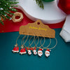 12/20 Pair Christmas Earring Set For Women Shiny Crystal Zircon Snowflake Elk Bowknot Elk Xmas Tree Earring Year Gifts - Image 7