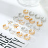 Summer Women Toe Rings Beach Foot Rings Geometric Open Finger Rings Y2K Star Heart Toe Rings Jewelry Gifts 10pcs - Image 3