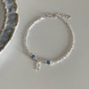 Silver Bracelet Red Persimmon Beaded Elastic Lucky Good For Woman Girl Jewelry Gift - Image 46
