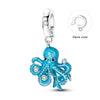 Silver Blue Charms Whale Shark Sea Turtle Dolphin Seahorse Pendant Bead Fit Bangle Bracelet Charms Jewelry - Image 8