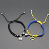 Spider Kitty Charm Bracelets Rope Heart Magnetic Matching Bracelets for Couples Crystal Beaded Bracelet Halloween Jewelry - Image 11