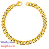 Stainless Steel Couple Men/Woman Bracelets Curb Cuban Link Chains On Hand Rock Bracelet Wrist Jewelry Gifts - Image 21