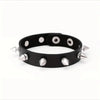 PU Leather Studded Bracelet Punk Spike Rivets Cuff Black Wristband Bracelet For Rock-Themed Events Festival Hombre - Image 7