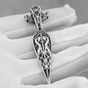 Nordic Viking Warrior Spear Necklace Men Punk Celtic Knot Amulet Pendant Necklace Vintage Hip Hop Biker Viking Jewelry - Image 6