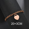 Personalized Bracelet For Men Women Stainless Steel Multi Styles Blank Nameplate Heart Bracelet Party Jewelry Gift - Image 43