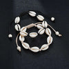 Braided Shell Anklet with Adjustable Rope Detail - Image 4