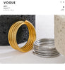 Stainless Steel Stackable Multi-Layer Wrap Arm Bracelet Bangle Metal Elastic Unisex Jewelry Men Women - Image 12