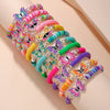 12Pcs/set Unicorn Cat Flower Charm Elastic Handmade Beaded Bracelets for Women Girls Birthday Party Jewelry Friendship Gift - Image 5