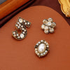 Vintage Baroque Crsytal Cross Chains Brooches For Women Men Rhinestone Classic Badges Accessories Party Banquet Jewelry - Image 10
