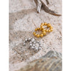 316L Stainless Steel Round Beads Ear Bone Earrings 16K Pvd Plated Personalized Ear Clip Accessories - Image 6