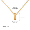 Tiny Gold Color Bubble Balloon Initial Letters Charms Chocker Necklaces for Women Single Alphabet Chains Personalized Jewelry - Image 13