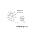 Stainless Steel Gold Color Women Brooch Crown Bee Butterfly Sun Snowflake Musical Note Badge Lapel Pin Accessories - Image 24