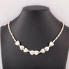 Round/Heart/Waterdrop Shape Pearl Beads Chain Necklace For Women Female Jewelry Accessories Gifts - Image 8