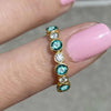 Round Cubic Zircon Promise Rings for Women Novel Accessories Wedding Rings Silver Color/Gold Color Jewelry - Image 9